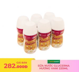 sữa nước glucerna hương vani 220ml