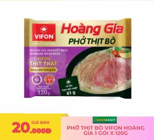 Phở Thịt Bò Vifon Hoàng Gia 120g