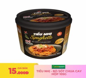 Mì Tiểu Nhị - Bò Sốt Chua Cay Hộp 105g