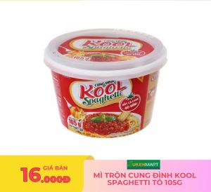 Mì trộn Cung Đình Kool Spaghetti tô 105g