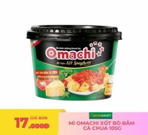 mì omachi xốt bò bằm cà chua 105g