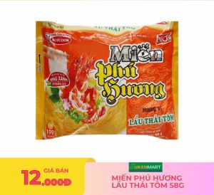 miến phú hương lẩu thái tôm 58g