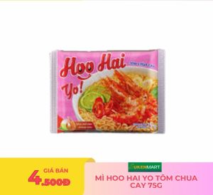 mì hoo hai yo tôm chua cay 75g