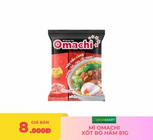 mì omachi xốt bò hầm 81g