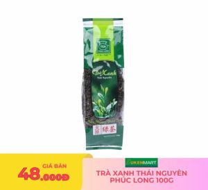 trà xanh thái nguyên phúc long 100g