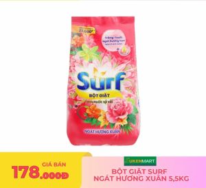 bột giặt surf  ngát hương xuân 5,5kg