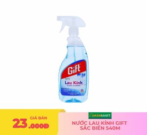 nước lau kính gift  sắc biển 540m