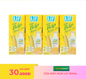 sữa bắp non lif 180ml