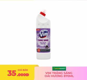 vim trắng sáng oải hương 870ml