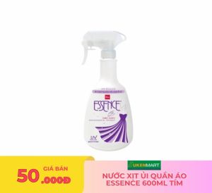 nước xịt ủi quần áo essence 600ml tím