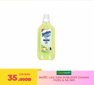 nước lau sàn sunlight chanh yuzu & sả 1kg