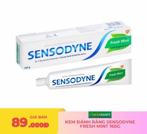 kem đánh răng sensodyne fresh mint 160g