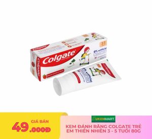 kem đánh răng colgate trẻ em thiên nhiên 3 - 5 tuổi  - 80g