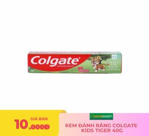 kem đánh răng colgate  kids tiger 40g