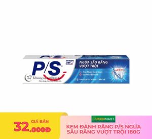 kem đánh răng p/s ngừa sâu răng vượt trội 180g