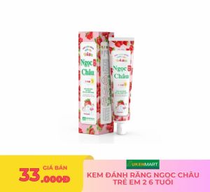 kem đánh răng ngọc châu trẻ em 2 6 tuổi