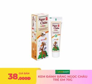 kem đánh răng ngọc châu trẻ em 70g