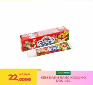 kem đánh răng kodomo dâu 45g