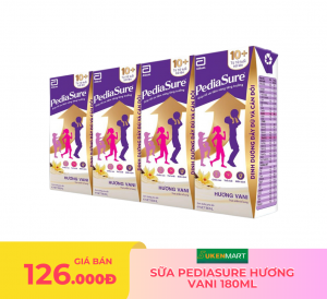 sữa pediasure hương vani 180ml