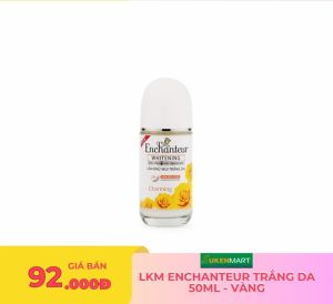 lkm enchanteur trắng da 50ml - vàng