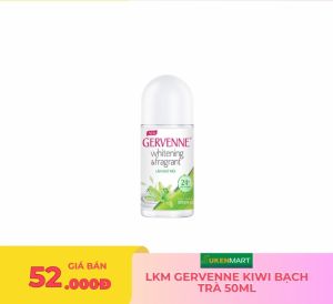 lkm gervenne kiwi bạch trà 50ml