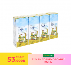 sữa th topkid organic 180ml