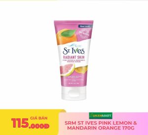 srm st ives pink lemon & mandarin orange 170g