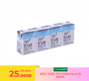 sữa tươi th chocolate 110ml