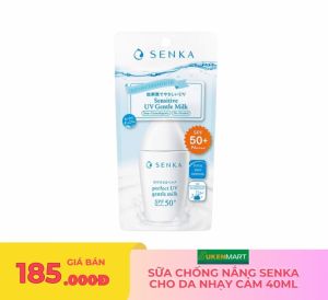 sữa chống nắng senka cho da nhạy cảm 40ml