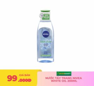 nước tẩy trang nivea  white oil 200ml