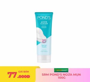 srm pond's ngừa mụn  100g