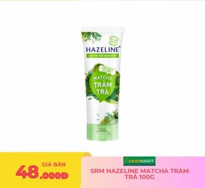 srm hazeline matcha tràm trà 100g