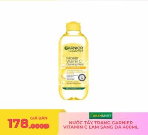 nước tẩy trang garnier vitamin c làm sáng da 400ml