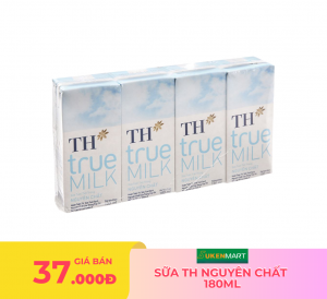 sữa th nguyên chất  180ml