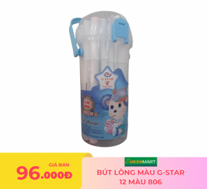 bút màu g-star 12 màu 806